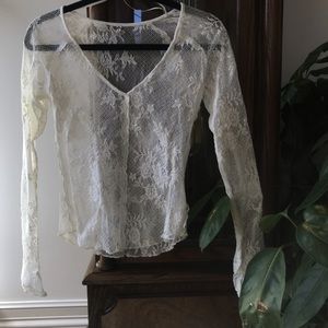 free people stretchy flower top!